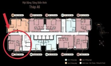 Bán căn góc 2 Phòng ngủ Eaton Park toà A6